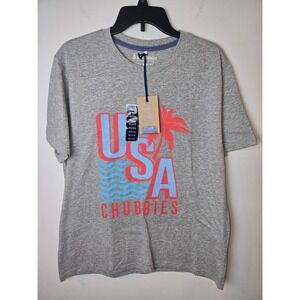 Chubbies USA Chub Spangled Banner Graphic T Shirt Men's Medium M